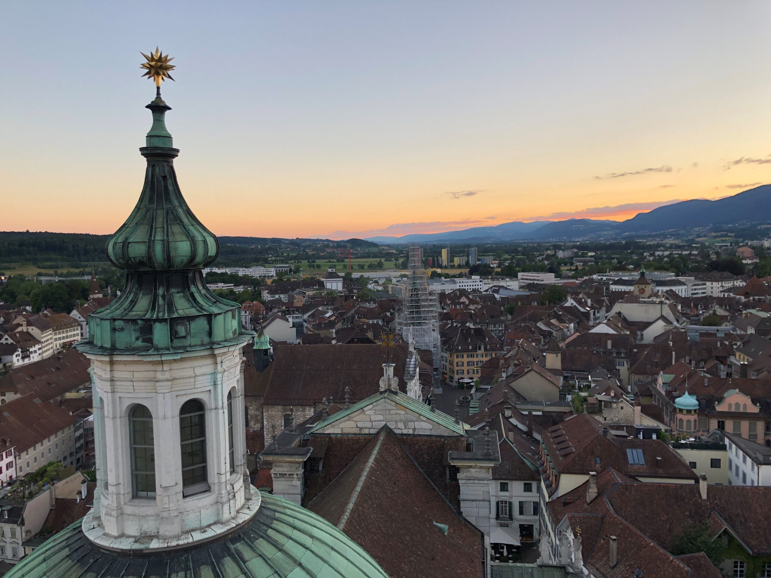 St. Ursenturm_Sonnenuntergang_1©Eveline_Feier